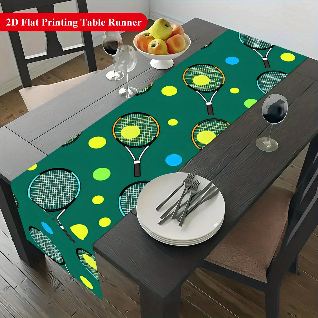 Table Tennis News Today - Chemin de table à motif de
