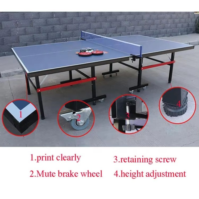 Tables de tennis de table pers - Table Tennis Logo Free avis et prix