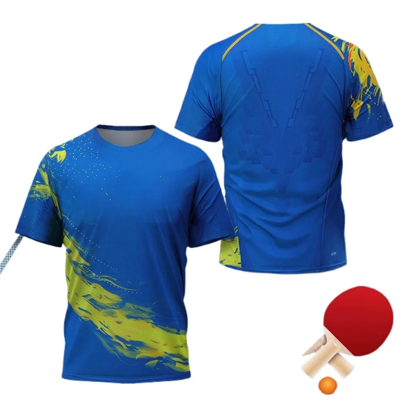 T-shirt graphique Dragon de Ch - Table Tennis Match avis et prix