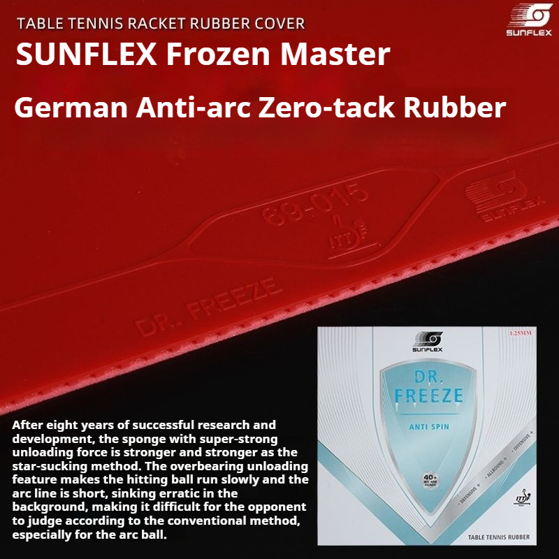 SUNFLEX DR.FREEZE boutons en c - Table Tennis Germany avis et prix