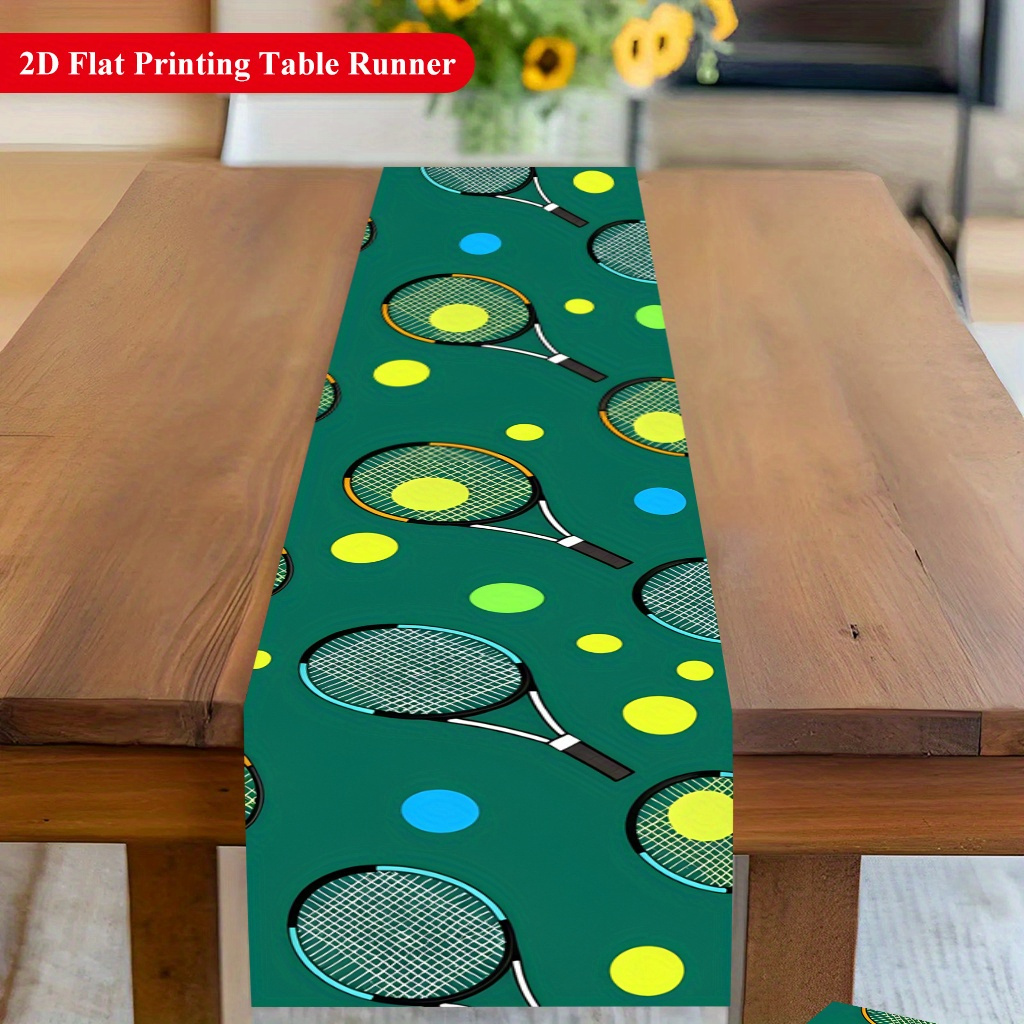 Chemin de table à motif de bal - Table Tennis News Today avis et prix
