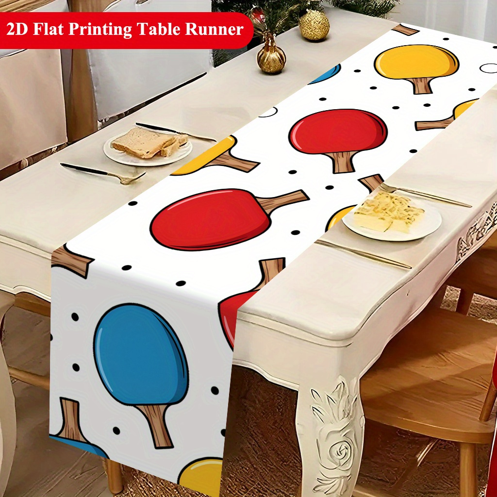 Nappe de table motif tennis de - Table Tennis News Today avis et prix