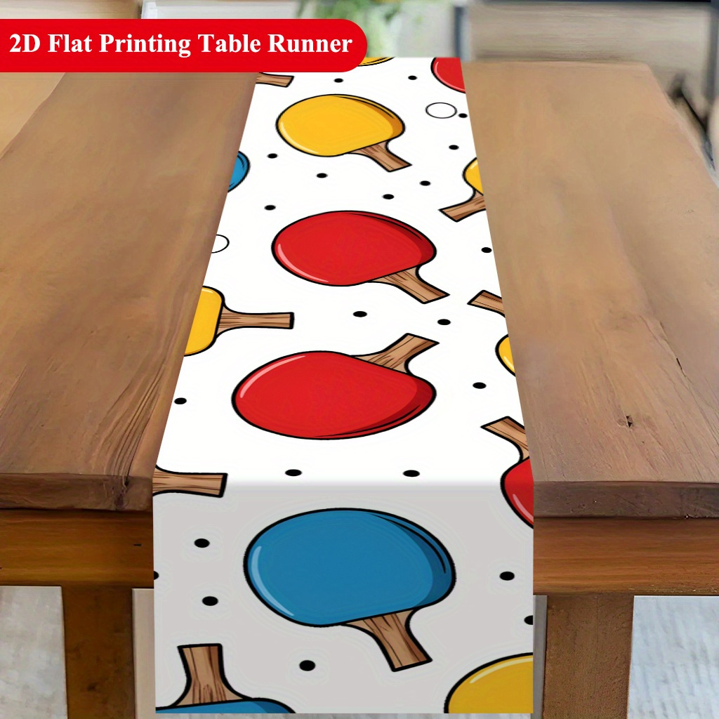 Nappe de table motif tennis de - Table Tennis News Today avis et prix