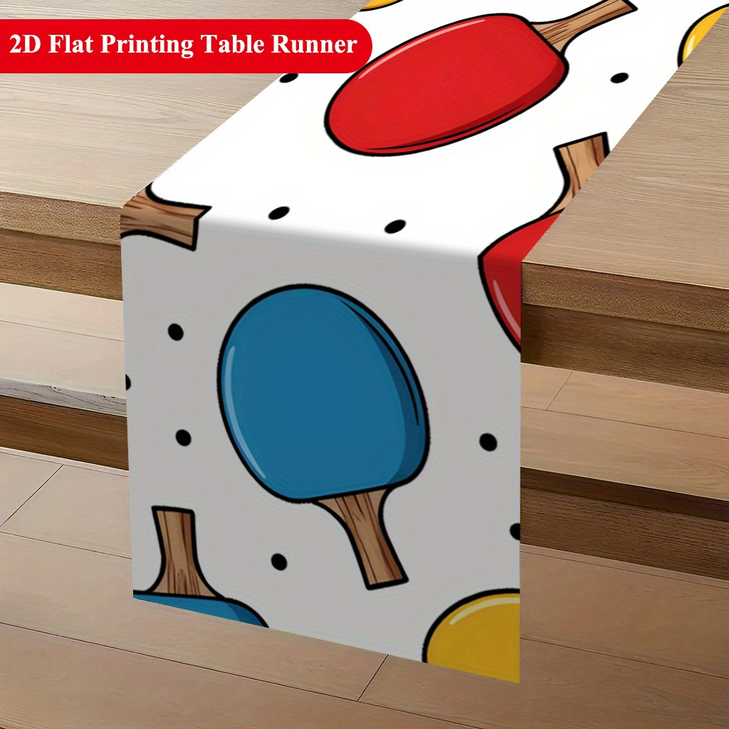Nappe de table motif tennis de - Table Tennis News Today avis et prix